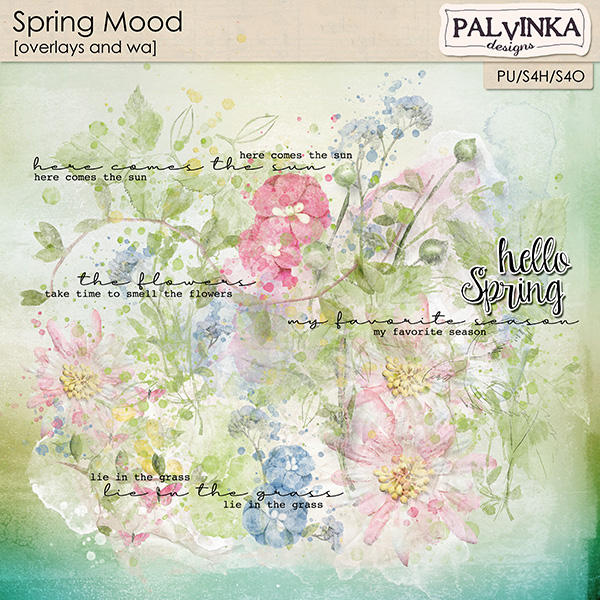 Spring Mood Overlays and WA