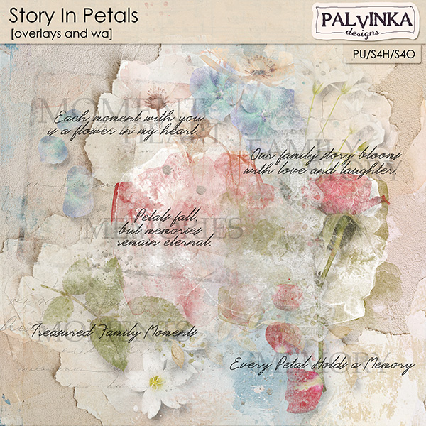 Story In Petals Overlays and WA