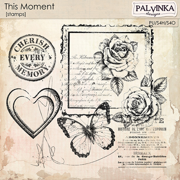 This Moment Stamps