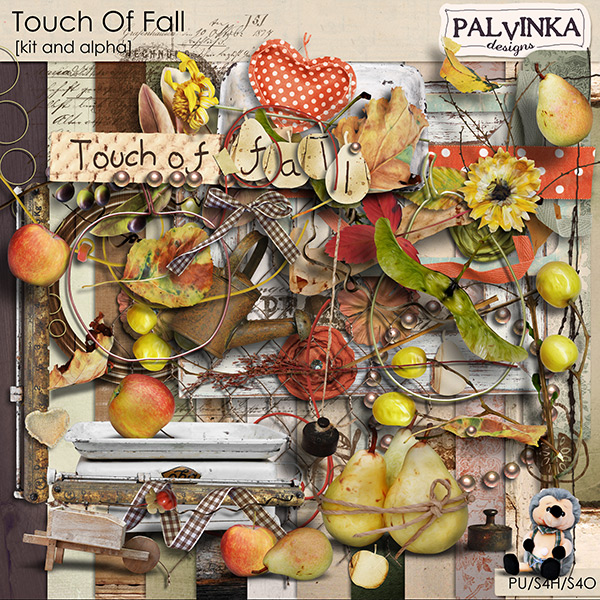 Touch Of Fall Kit and Alpha