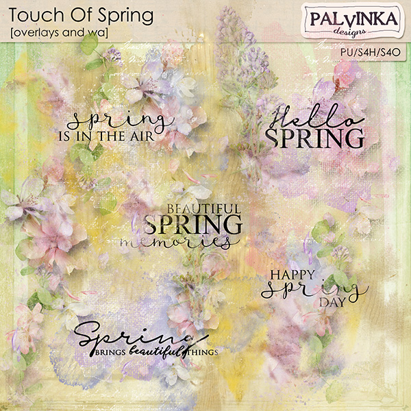 Touch Of Spring Overlays and WA