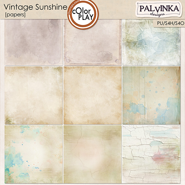 Vintage Sunshine Papers