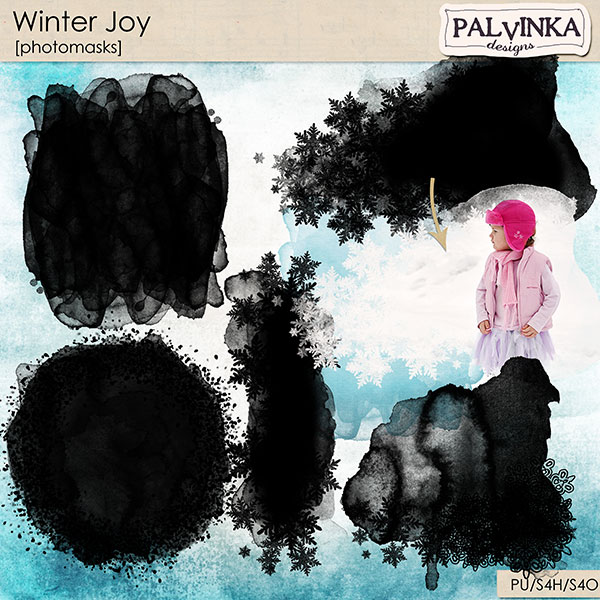 Winter Joy Photomasks