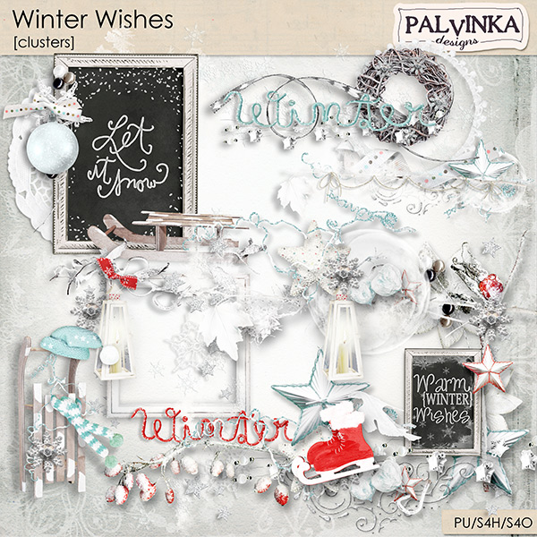 Winter Wishes Clusters