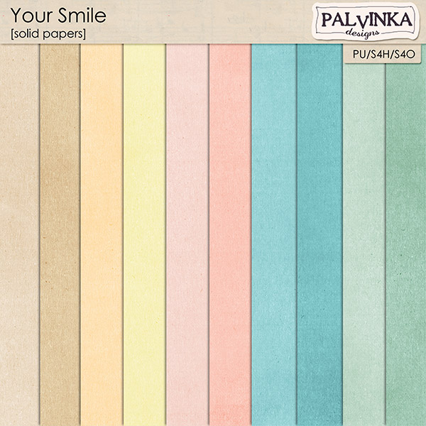 Your Smile Solid papers