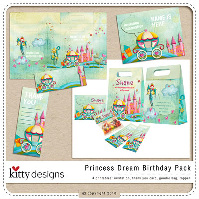 Princess Dream Birthday Pack