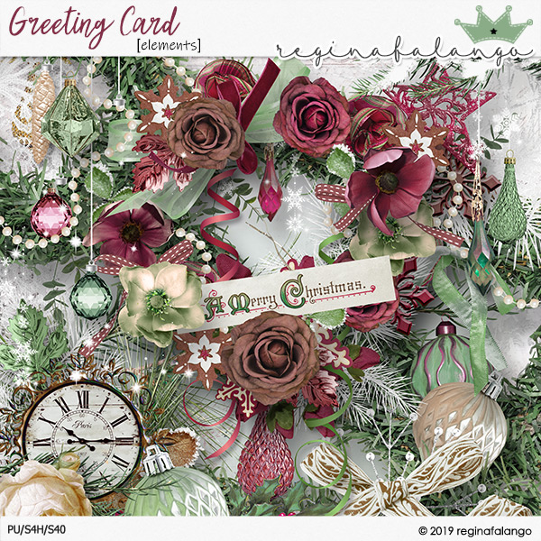 GREETING CARD ELEMENTS
