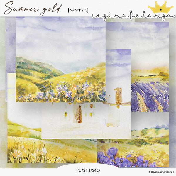 SUMMER GOLD PAPERS 1