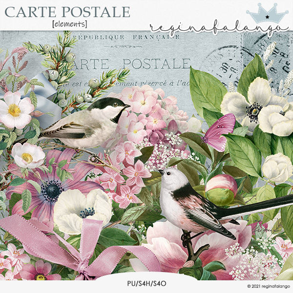 CARTE POSTALE ELEMENTS