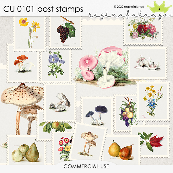 CU 0101 POST STAMPS