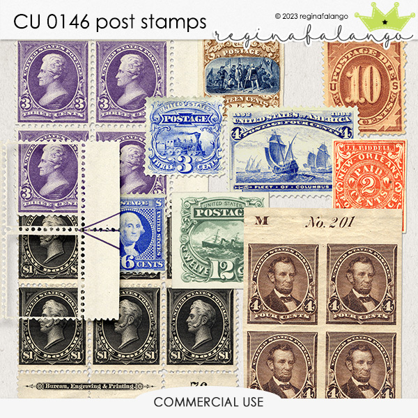 CU 0146 POST STAMPS