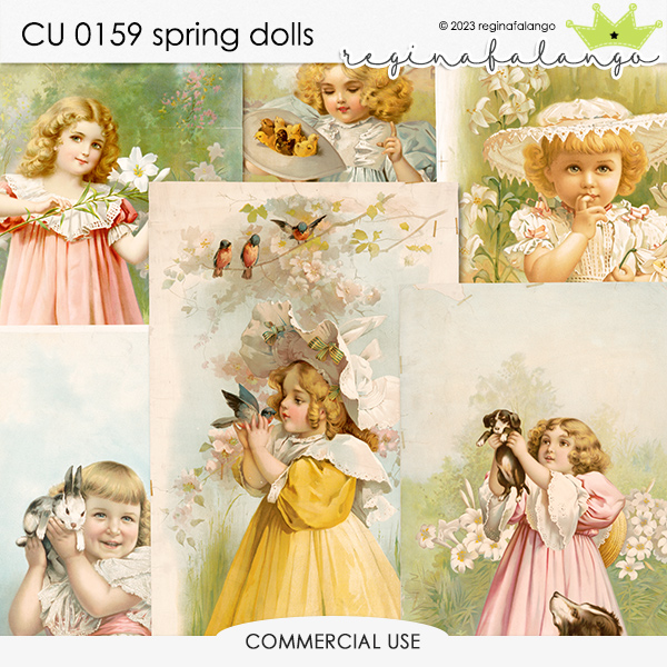 CU 0159 SPRING DOLLS