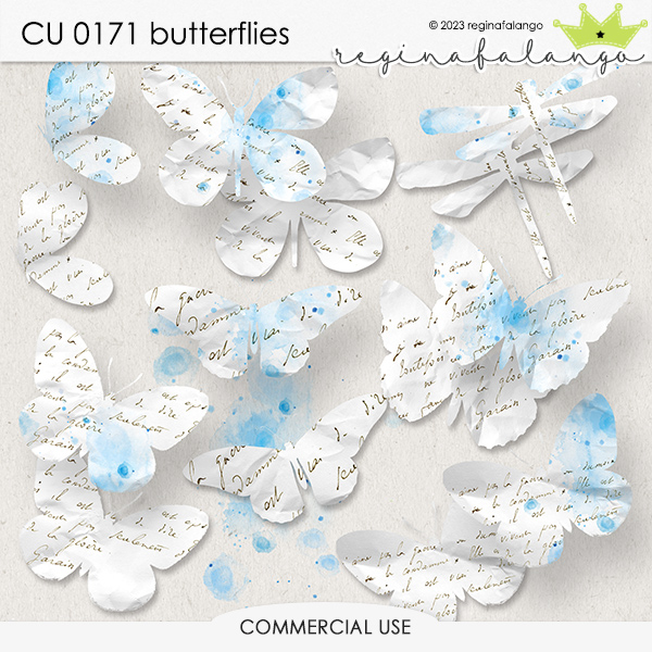 CU 0171 BUTTERFLIES