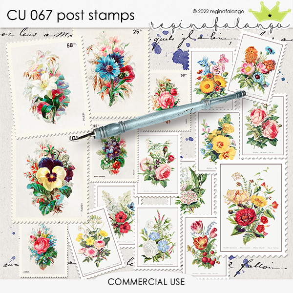 CU 067 POST STAMPS