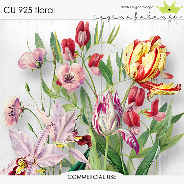 CU 925 FLORAL 