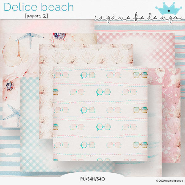 DELICE BEACH  PAPERS 2