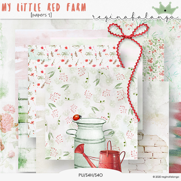 MY LITTLE RED FARM papers 1