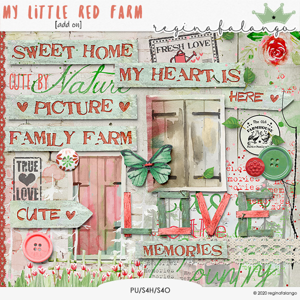 MY LITTLE RED FARM add on