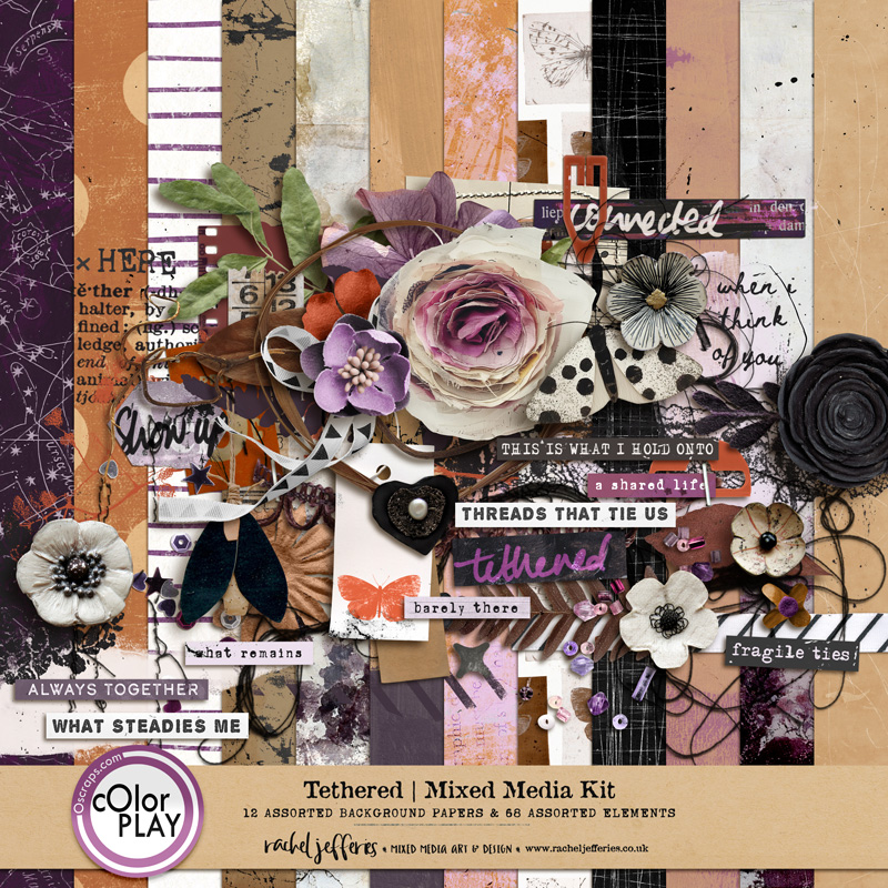 Tethered | Mixed Media Kit by Rachel Jefferies