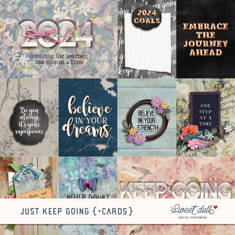 Just Keep Going {+Cards} by Sweet Doll
