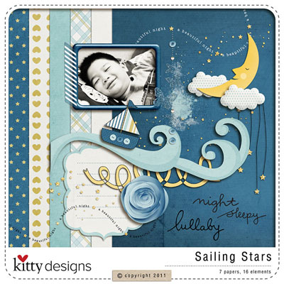Sailing Star FREE QUICK PAGE with purchase