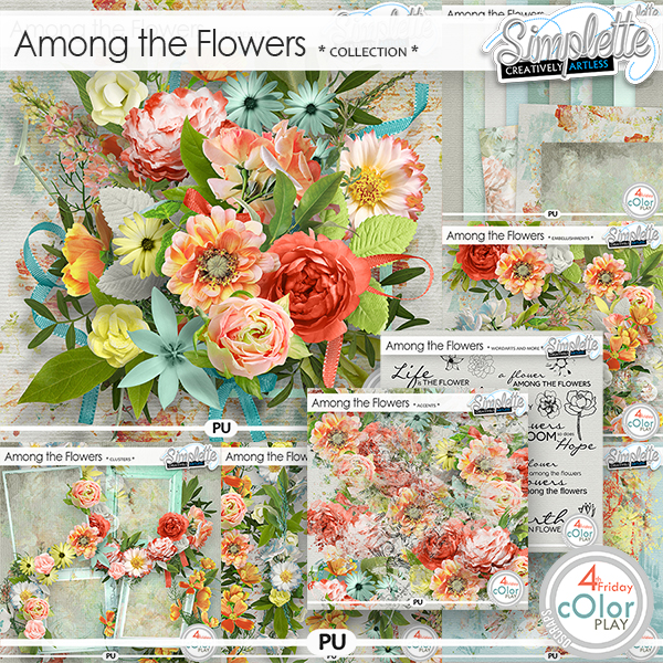 Among the flowers (collection) by Simplette