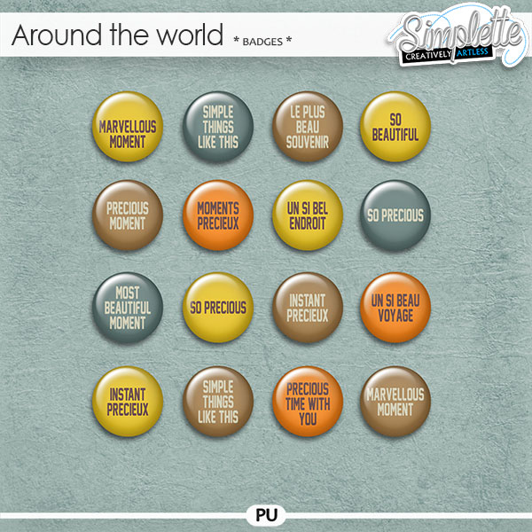 Around the World (badges)