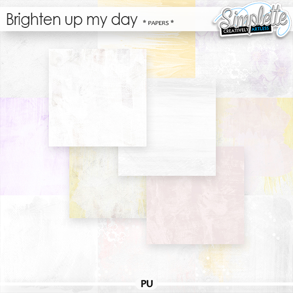 Brighten up my day (papers) by Simplette | Oscraps