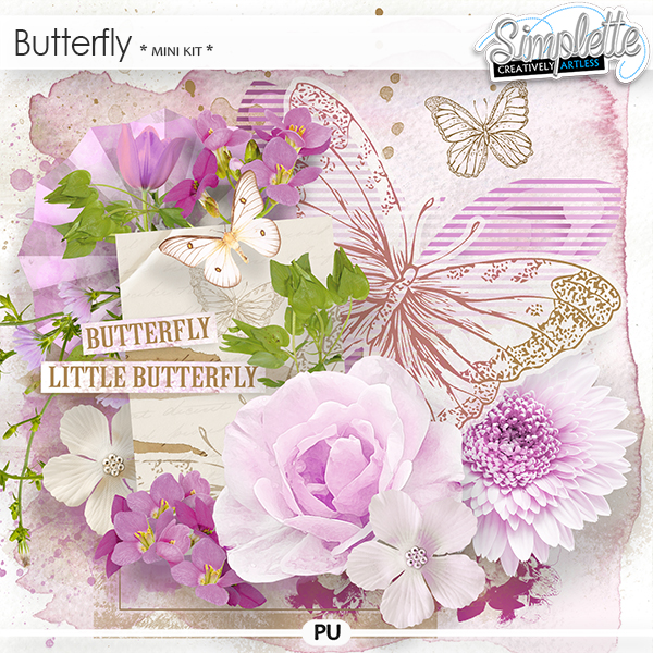 Butterfly (mini kit) by Simplette