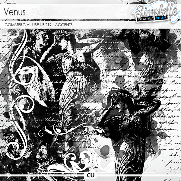 Venus (CU accents) 219 by Simplette | Oscraps