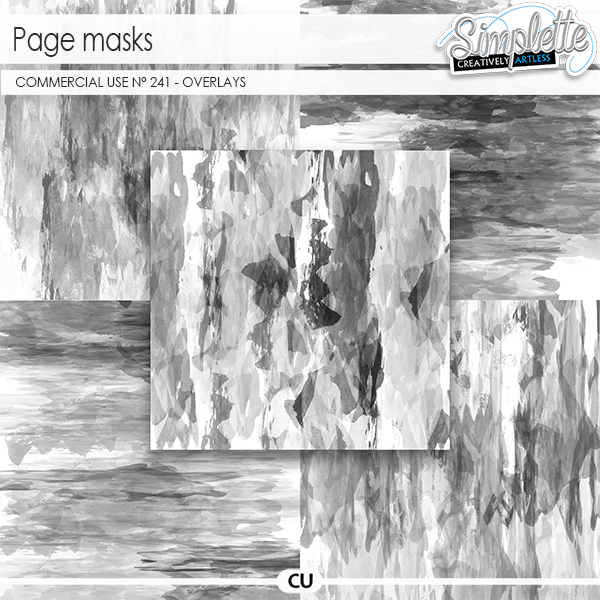 Page Masks (CU overlays) 241 by Simplette