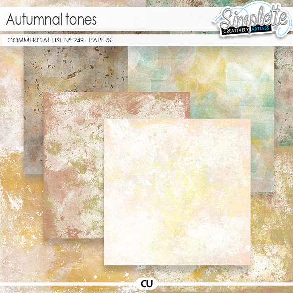 Autumnal tones (CU papers) 249 by Simplette