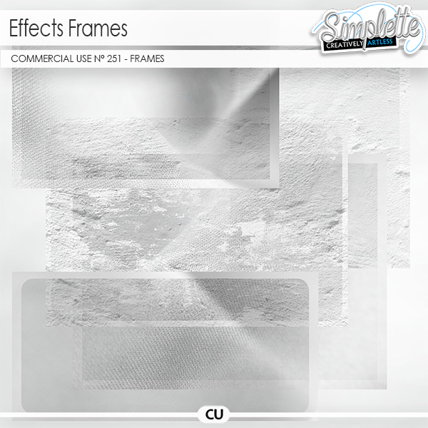 Effects Frames (CU frames) 251 by Simplette