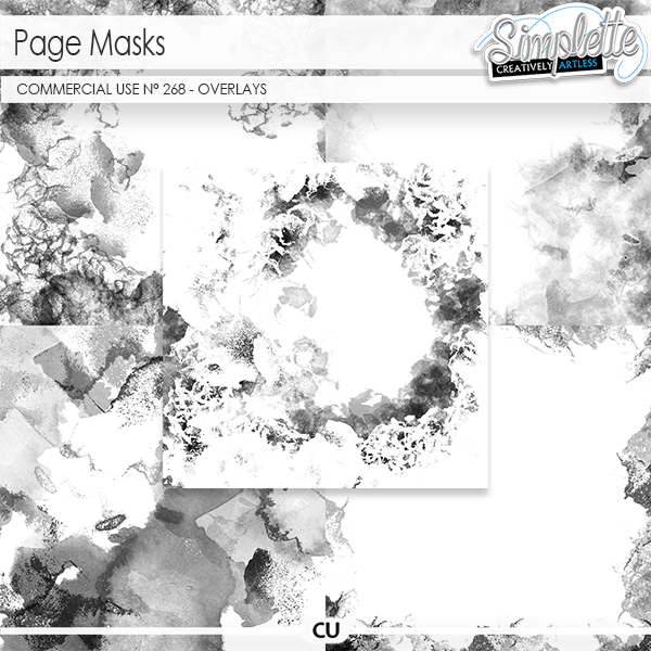 Page Masks (CU overlays) 268 by Simplette