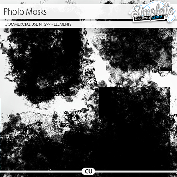 Photo Masks (CU elements) 299 by Simplette