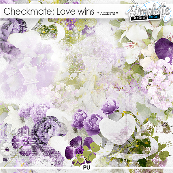 Checkmate : Love wins (accents) by Simplette