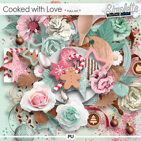 Cooked with Love (full kit) by Simplette