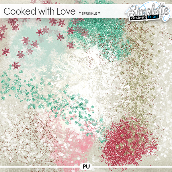 Cooked with Love (sprinkle) by Simplette Cooked with Love (sprinkle) by Simplette