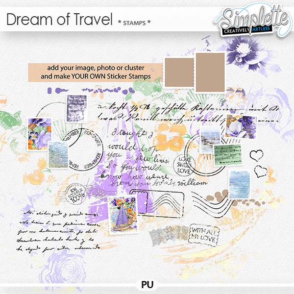Dream of Travel (stamps)
