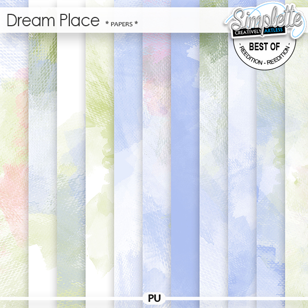 Dream Place (papers) by Simplette
