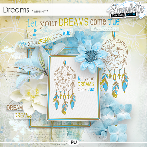 Dreams (mini kit) by Simplette