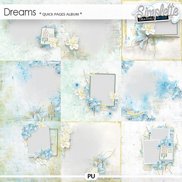 Dreams (quick pages album) by Simplette