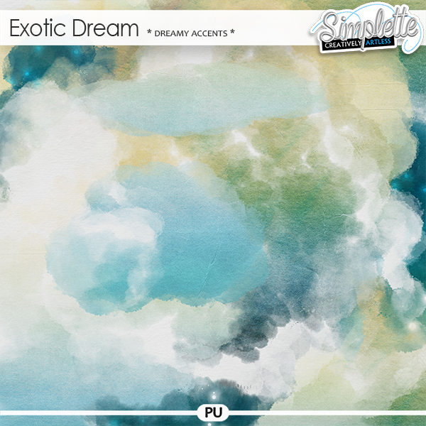Exotic Dream (accents) by Simplette | Oscraps