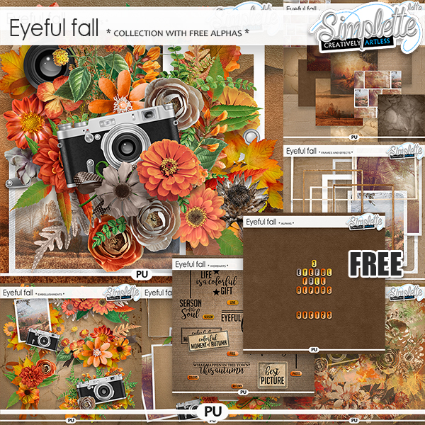 Eyeful Fall (collection with FREE pack OFFERED) by Simplette