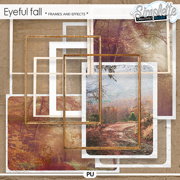 Eyeful Fall (frames and effects) by Simplette