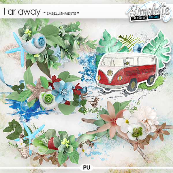 Far Away (embellishments) Far Away (embellishments)