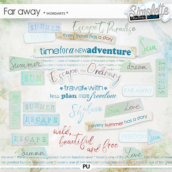 Far Away (wordarts) Far Away (wordarts)