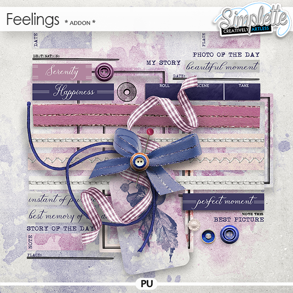 Feelings (addon) by Simplette | Oscraps