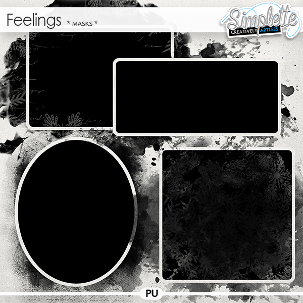 Feelings (masks) by Simplette | Oscraps