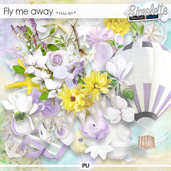 Fly me away (full kit) by Simplette | Oscraps